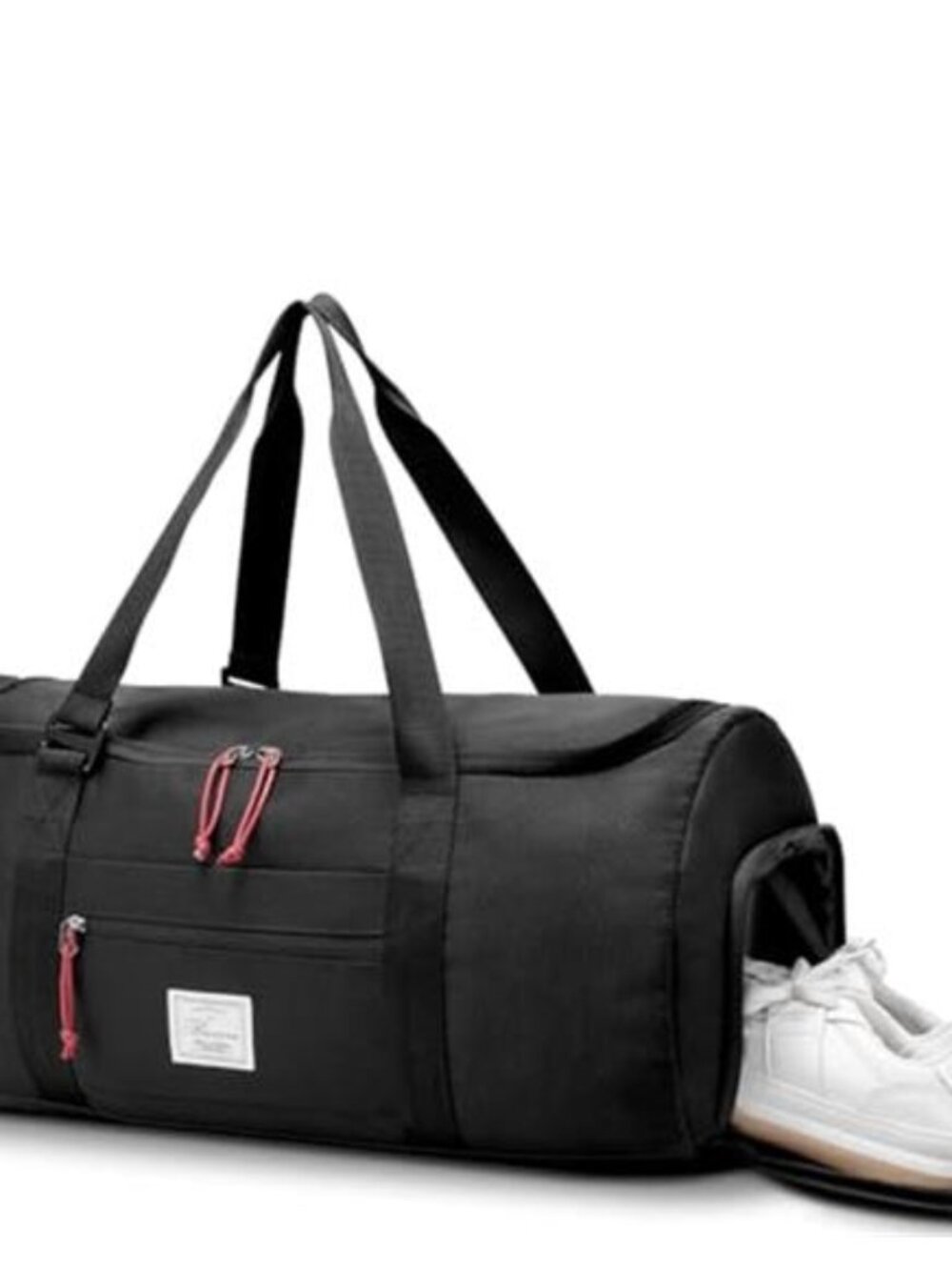 Mens Gym Duffel Bag 65L Travel Bag Shoe Compartment Waterproof Weekender Bag